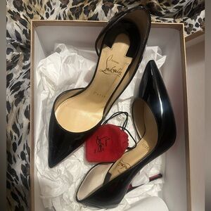 Christian Louboutin Glossy Black Heels